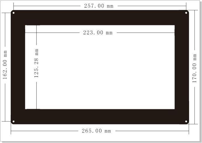 Produktbild WaveShare HDMI LCD (H) (Display)
