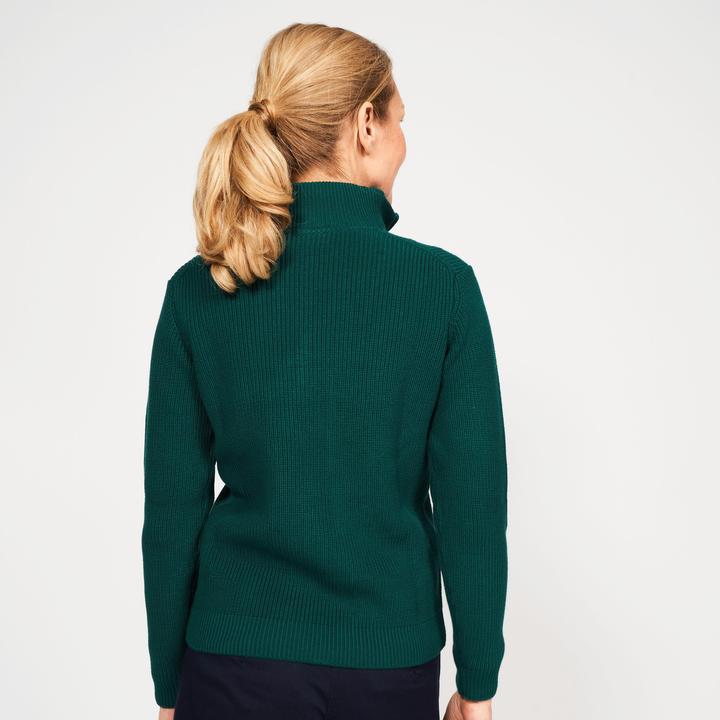 Image du produit Inesis Pull-over femme mi-bas golf - MW500 vert (XL)