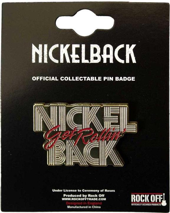 Image du produit Nickelback - Badge GET ROLLIN'