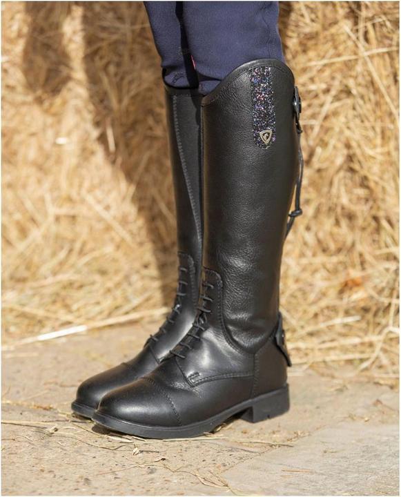 Produktbild Hy Land Lange Reitstiefel Wildleder (30)