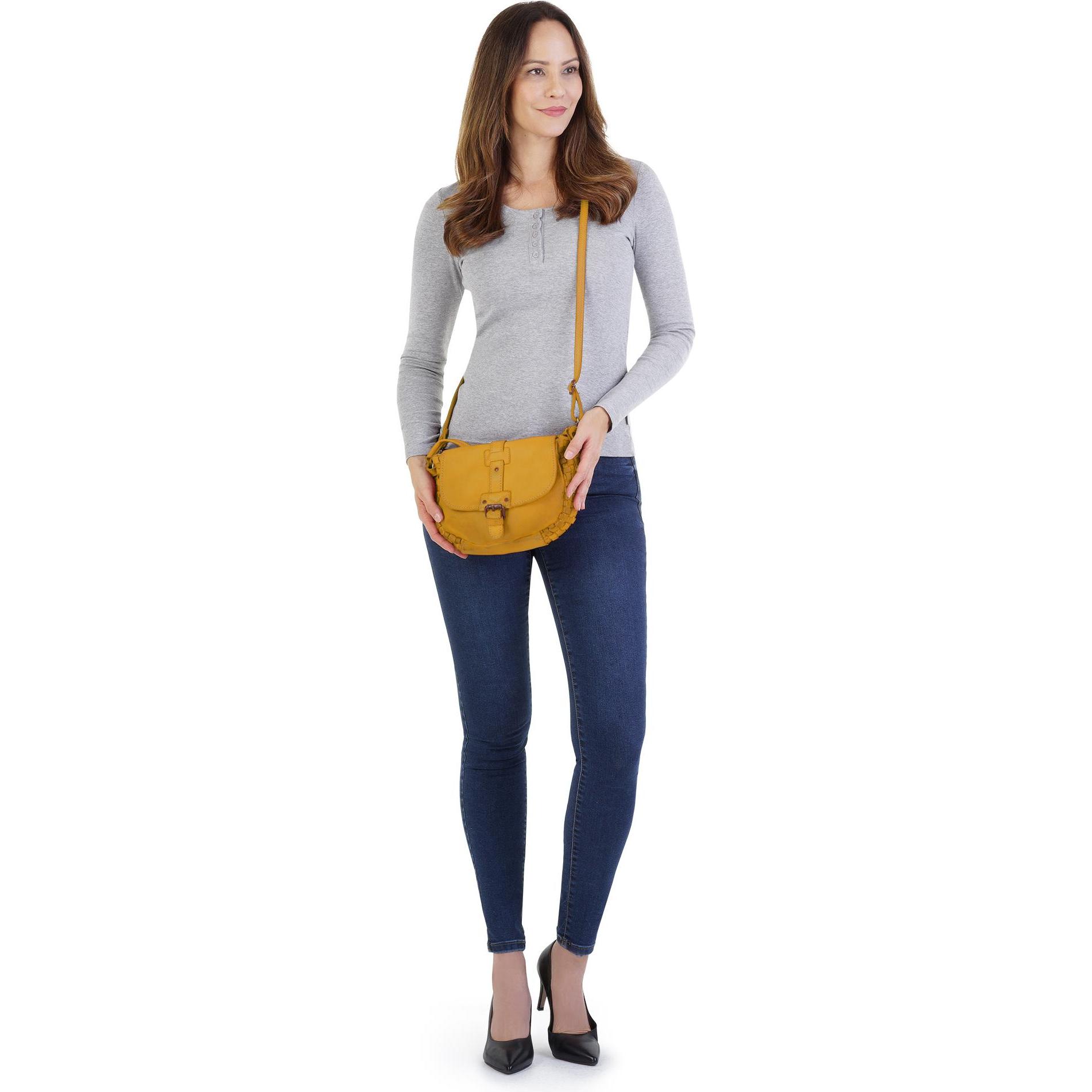 Thumbnail - Cluty, Handtasche, Umhängetasche, Gelb