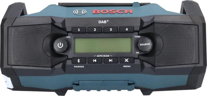 Produktbild Bosch Professional GPB 18V-2 SC Professional Akku Baustellenradio 18 V DAB+ Bluetooth AUX + 2x Akku 4,0 Ah + (Bluetooth)