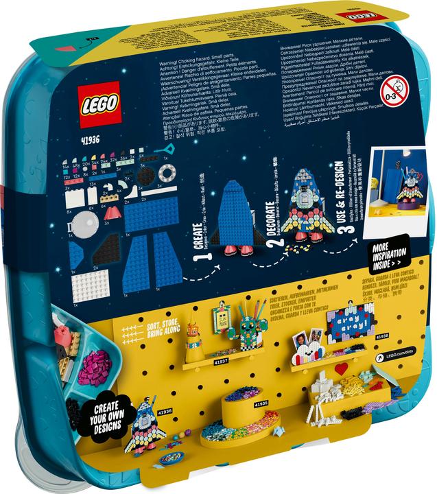 Produktbild LEGO Raketen Stiftehalter (41936, LEGO Dots)