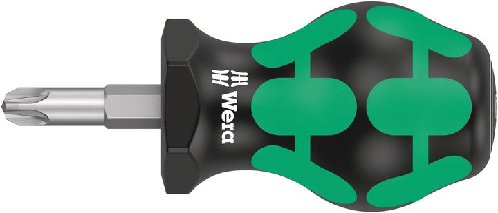 Productafbeelding Wera 355 PZ Cross-recess stubby/gasschroevendraaier (Kruisvormig PZ)
