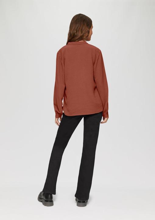 Immagine prodotto s.Oliver Bluse Crêpe-Bluse mit Knopfleiste (36)