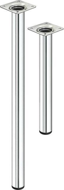 Element Tischfuss rund verchromt Ø 30mm
