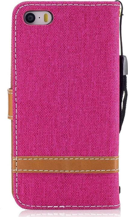 Actual product image König Design Case Mobile Protection for Apple iPhone 5 / 5s / SE Case Cover Wallet Case (Apple iPhone 5)