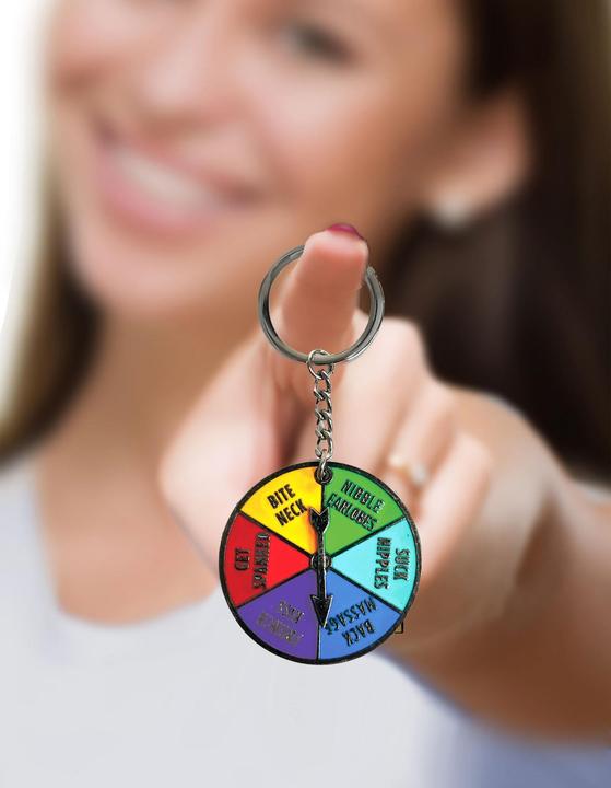 Actual product image Little Genie Productions Super lustiger Schlüsselanhänger, Sex-Spinner