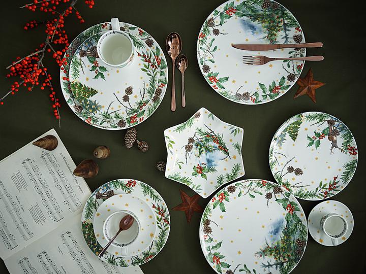 Actual product image Hutschenreuther Christmas biscuit plate