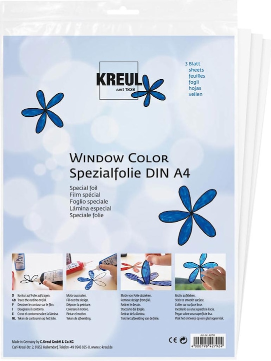 Kreul Finestra Colore pellicola speciale (1 x)