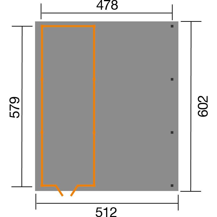 Thumbnail - Weka Holzbau, Carport + Garage, Carport 607 Gr.3