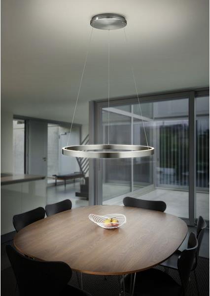 Produktbild Gebr. Knapstein GKS KNAPSTEIN Pendelleuchte Nickel Matt (3250 lm)