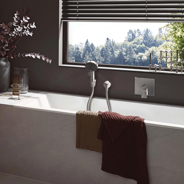 Produktbild hansgrohe HG Fertigmontageset VIVENIS f Unterputz-Wannenmischer o Sich-kom chr