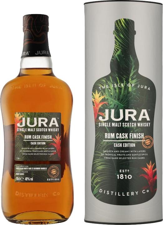Actual product image Jura Rum Cask Finish (Scotch whisky, 1 x 70 cl)