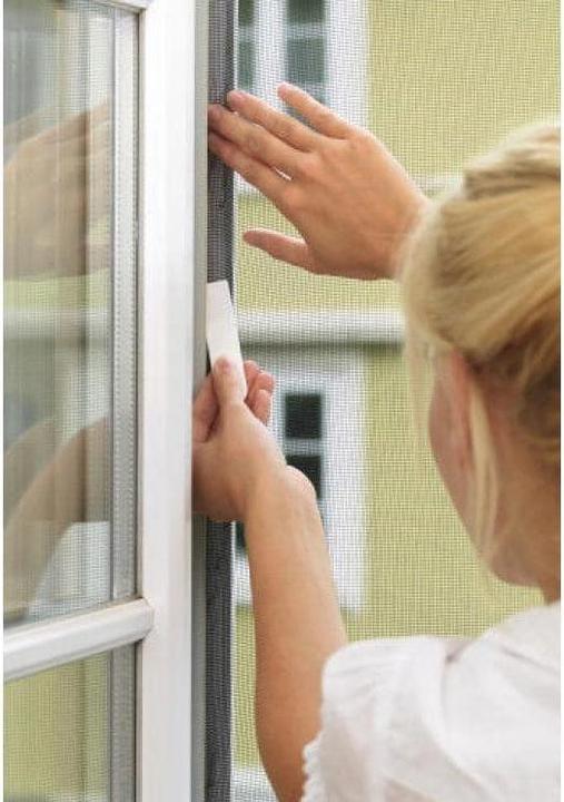 Actual product image tesa Insect screen COMFORT for windows, with Velcro tape, self-adhesive, without drilling (120 x 240 cm)