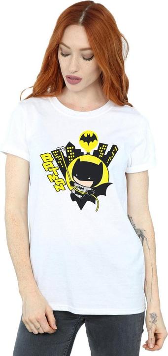 Image du produit - T-shirt CHIBI BATMAN SWINGING - Femme (L)