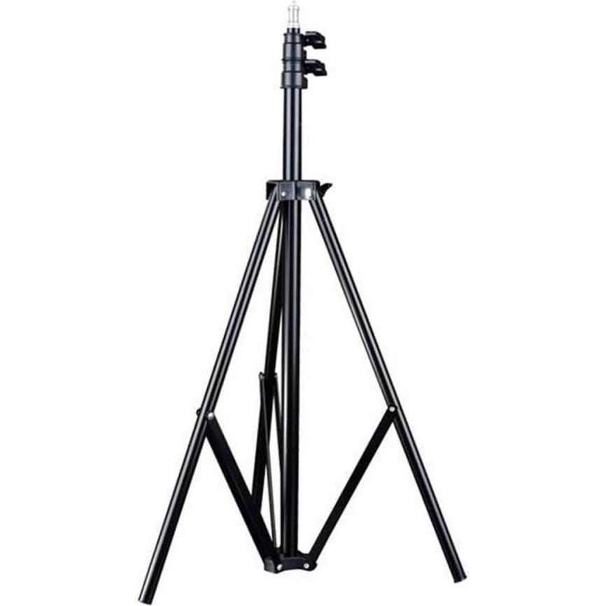 Yongnuo Cavalletto luminoso (190 cm, 3.50 kg), Treppiede per lampade + flash, Nero