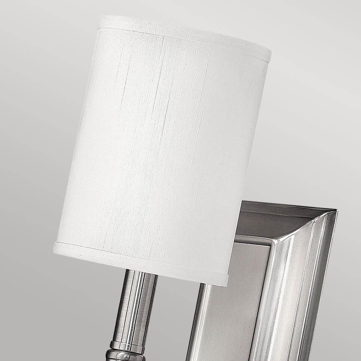 Thumbnail - Elstead Lighting, Wandleuchte + Deckenleuchte, Sussex Wandleuchte E14 Nickel gebürstet (E14)
