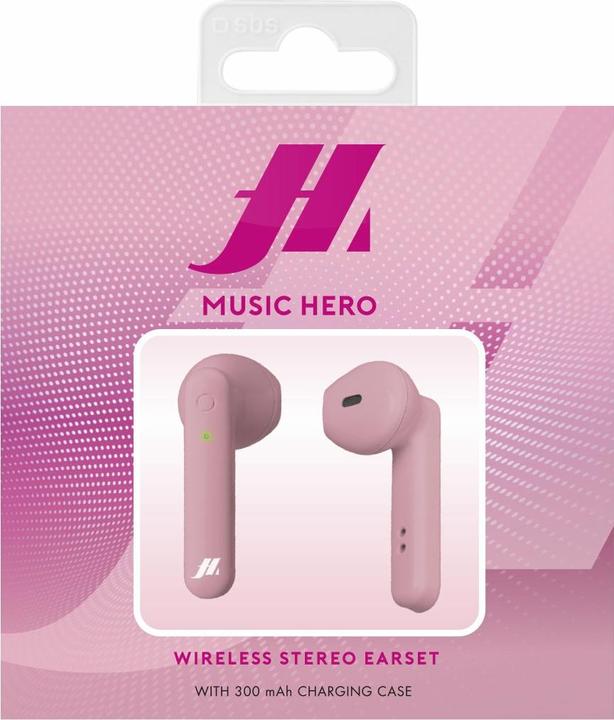 Produktbild SBS TWS Beat - Ohrhörer Twin mit automatischem ON-OFF und Lade-Etui (2.50 h, Kabellos)