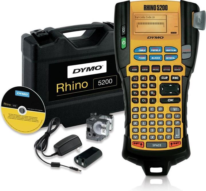 Actual product image Dymo Rhino 5200 Case Kit SV/DA/NO/FI (180 dpi)
