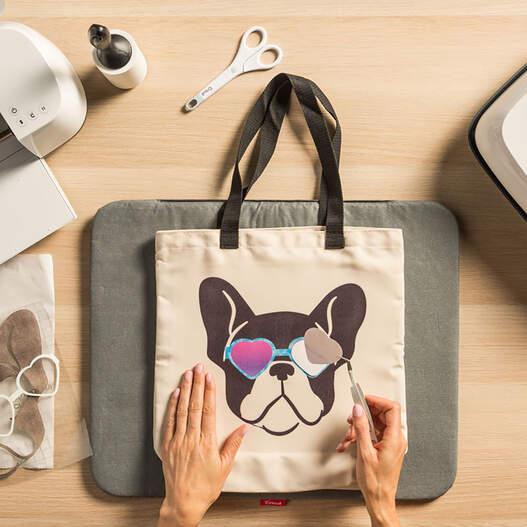 Image du produit Cricut Pellicule thermocollante Éclaboussure d'encre infusible pour aquarelle