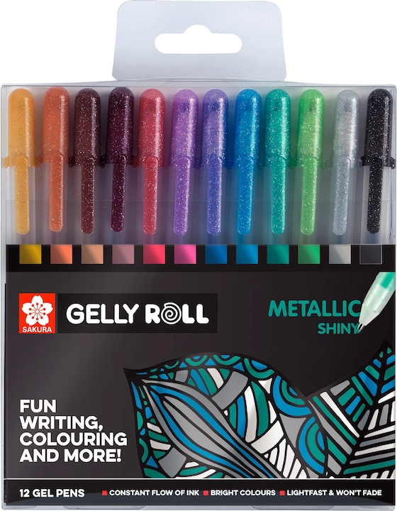 Produktbild Sakura Gelly Roll POXPGBMET12 (Multicolor, 12 x)
