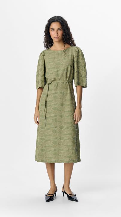 Produktbild Object Jacquard Midikleid (38)