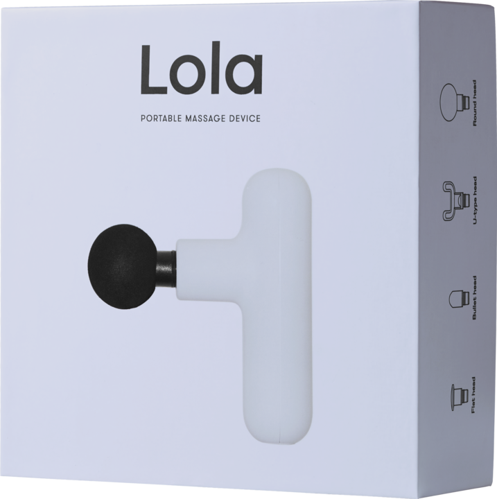 Actual product image Lola Massager - baby blue