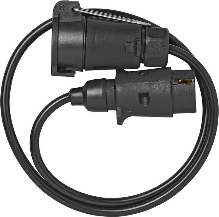 Actual product image ProPlus Extension cable 1M with plug and socket 7-pin (1 m)