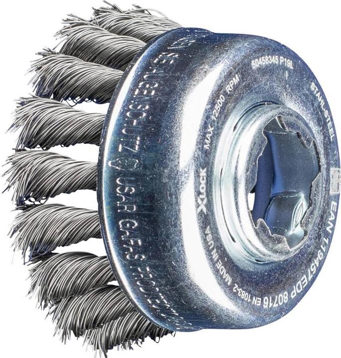 Actual product image Pferd Cup brush knotted XLock