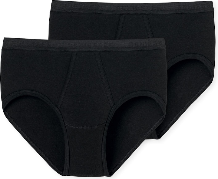 Schiesser 2er Pack Original Classics Feinripp Sportslip / Unterhose