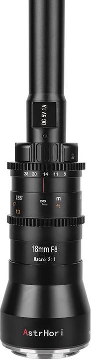 Image du produit AstrHori 18mm f/8 2X Macro Canon EF (Canon EF, APS-C / DX)