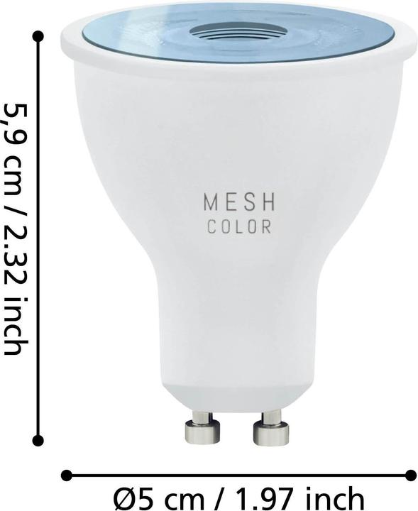 Immagine prodotto EGLO Illuminante a LED (GU10, 4.90 W, 345 lm, 1 x, G)