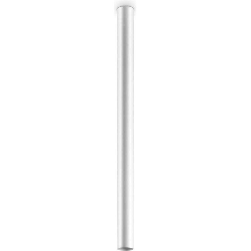 Ideal lux, Wandleuchte + Deckenleuchte, LOOK GU10 Deckenleuchte ⌀60mm dimmbar Weiss warmweiss 259260 (640 lm, GU10)