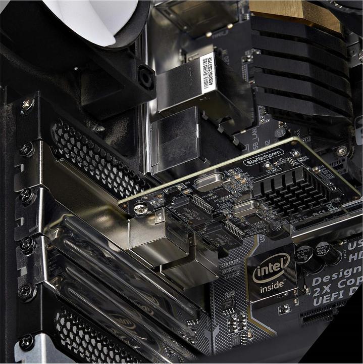 Actual product image StarTech NIC 2-Port Network Card, TAA (Mini PCI Express)