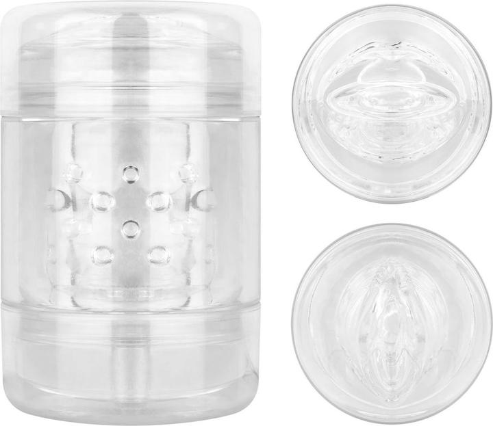 Actual product image Fppr Double-Sided Masturbator (vagina - mouth)