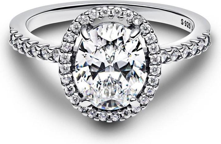 Produktbild Pandora Ovaler Funkelnder Strahlenkranz Ring (54, 925 Silber)