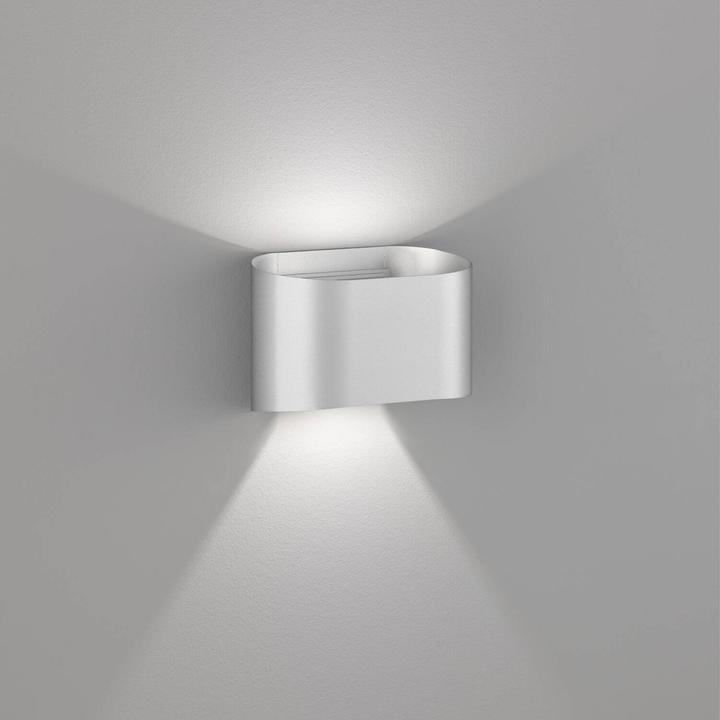 Actual product image Fischer & Honsel Honsel wall light, outdoor light Wall - silver-coloured (30425) (IP44)