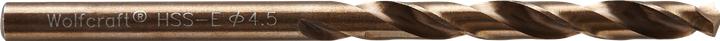 Produktbild wolfcraft 1 Metallbohrer HSS-Co ø4,5x80mm (4.5 mm)
