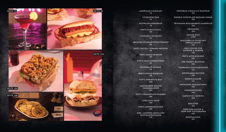 Produktbild Das Riverdale-Fankochbuch (Deutsch, Tom Grimm, 2023)