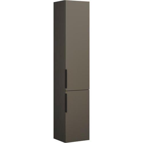 burgbad, Badezimmerschrank, Eqio Hochschrank mit 2 Türen und 1 Innenschublade, Türanschlag rechts, 1760 x 350 mm