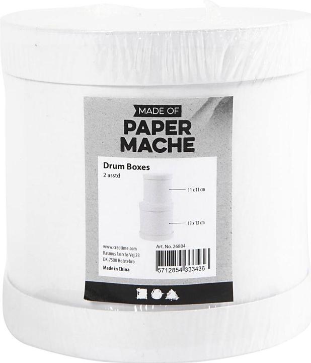 Immagine prodotto Creativ Company Papp-Schachtel 2 Stück, Weiss