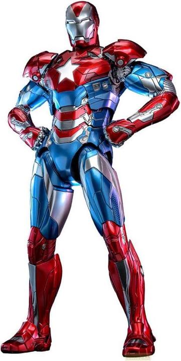 Hot Toys Marvel Comic Diecast Masterpiece Action Figure 1/6 Iron Patriot Exclusive 32 cm