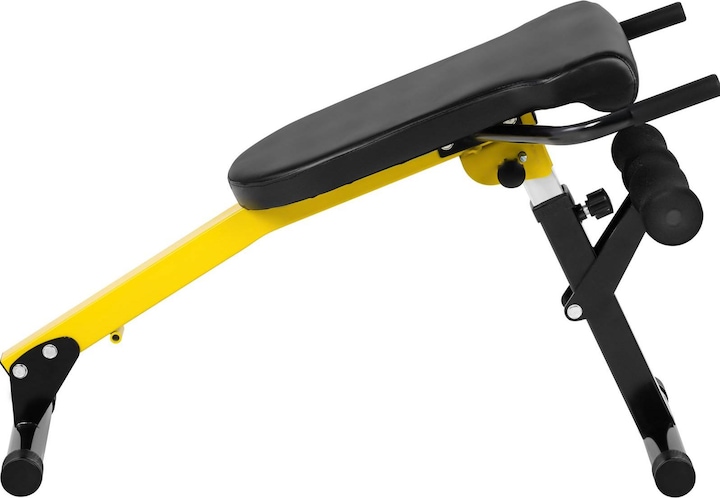 Produktbild Gymrex Rücken- und Bauchtrainer Hyperextension zusammenklappbar einstellbar 130 kg