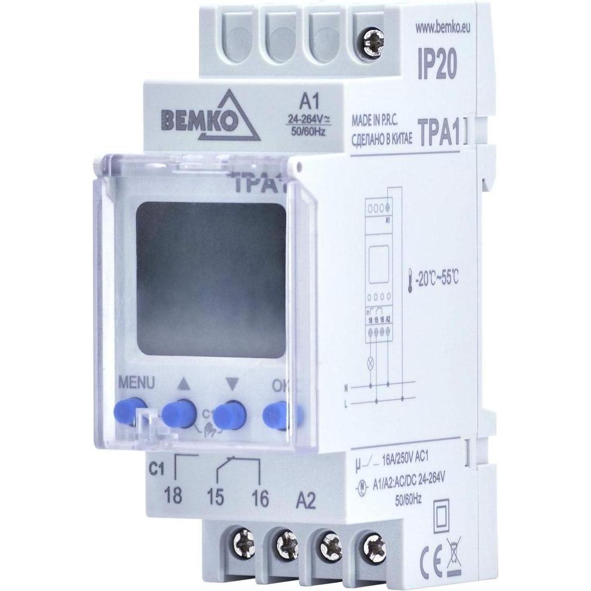 Bemko Astronomischer Timer mit 24-264 VAC (A25-TPA1)