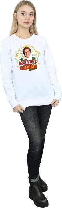Actual product image Elf Womens/Ladies Buddy Smiling Sweatshirt (L)