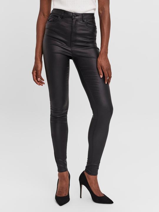 Actual product image Vero Moda High Waist Coated Trousers (XXL)