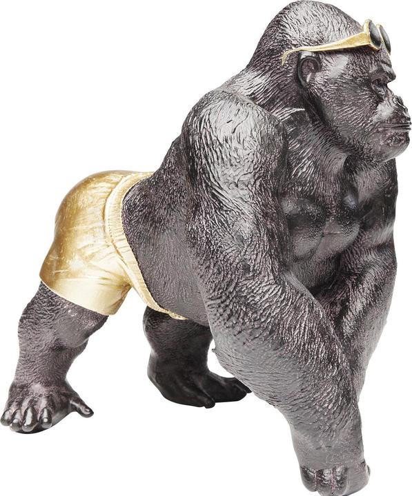 Actual product image Kare Design Decorative figure Monkey Beach 20 cm (26 x 20 x 25 cm)