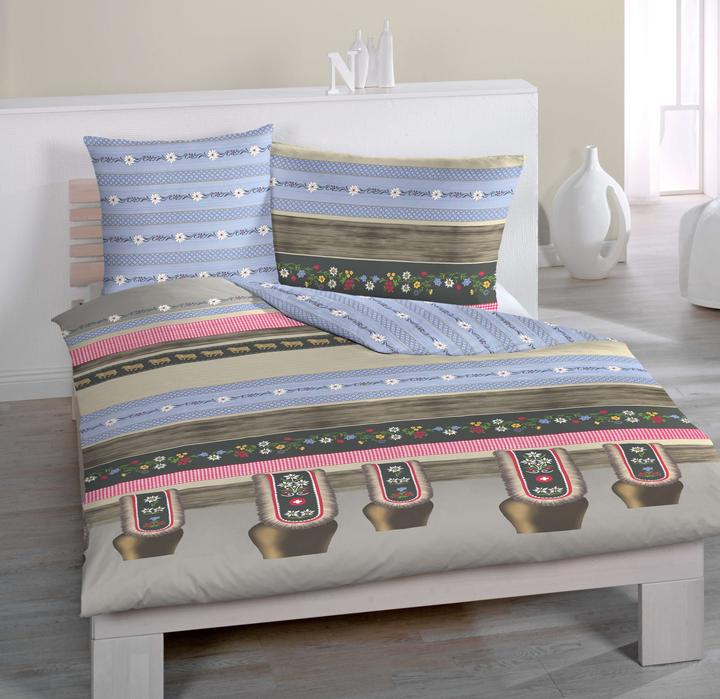 Produktbild Home Fashion Satin bedruckt (Duvetbezug, 160 x 210 cm)