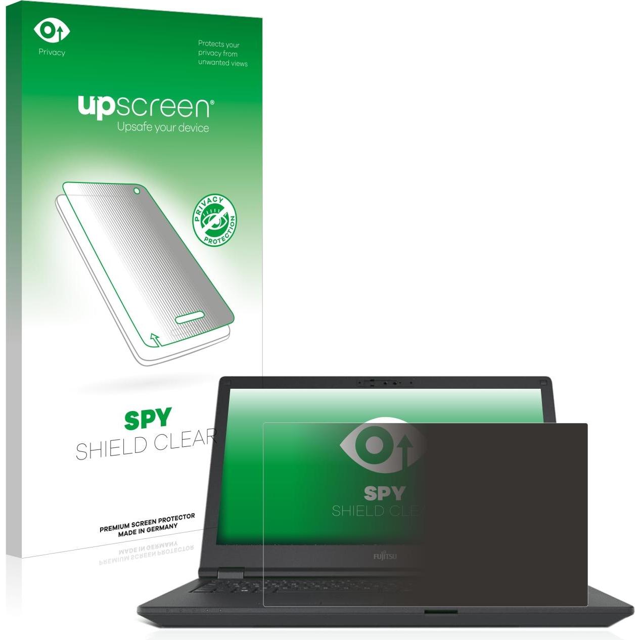 upscreen Spy Shield Blickschutzfolie (15.60", 16 : 9), Notebook Schutzfolie